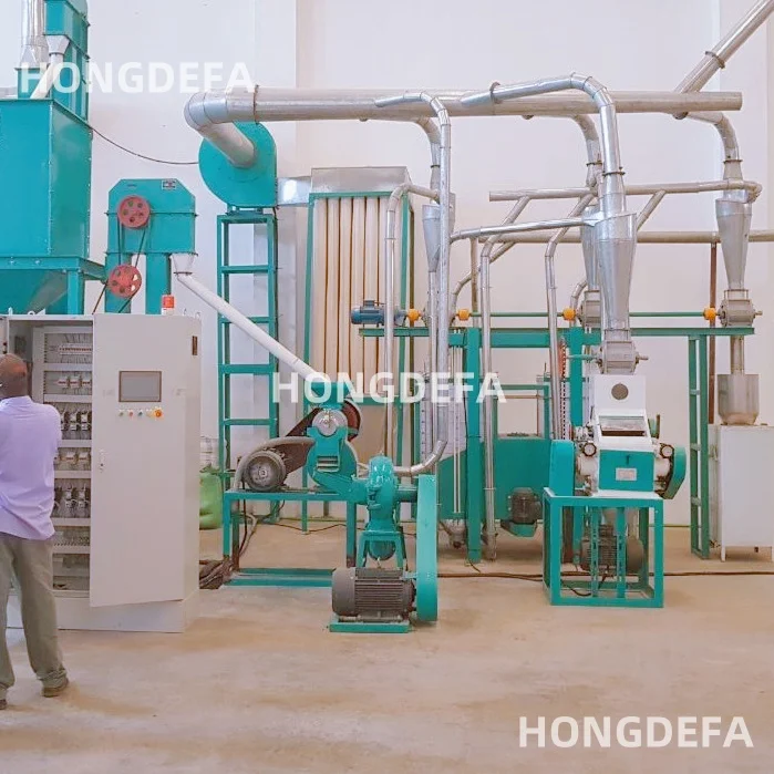 Super cost-effective price 10t/24h Corn Flour Milling Machinery for Africa