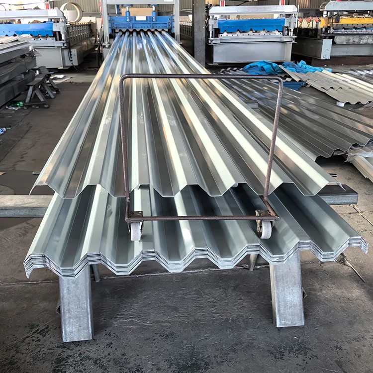 2024 Fashion Explosive Models Spot Product black gray blue white  Galvanized Corrugated Steel Sheet with Roof Panel
