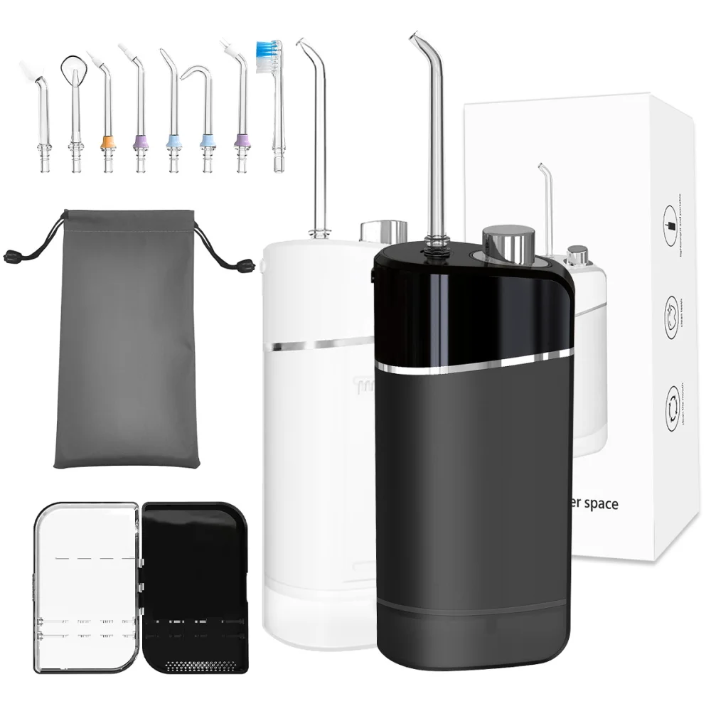 Electric Dental Countertop Travel Case Cordless Disinfection Mini Portable Powder Clean Products Veneers Teeth Cleaner