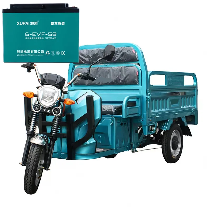 Свинцово-кислотные аккумуляторы для трехколесного велосипеда 12v58ah 48v 60v 72v электрический скутер съемный аккумулятор взрослых Электрический трехколесный велосипед