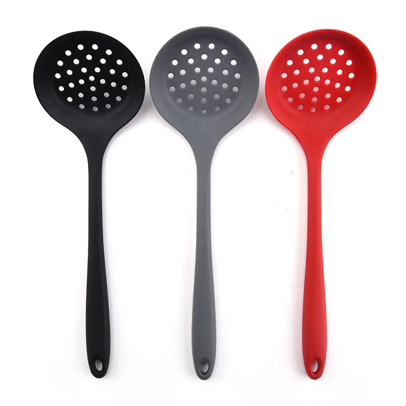 6 шт. набор кухонной утвари с разноцветными точками и пластиковым держателем