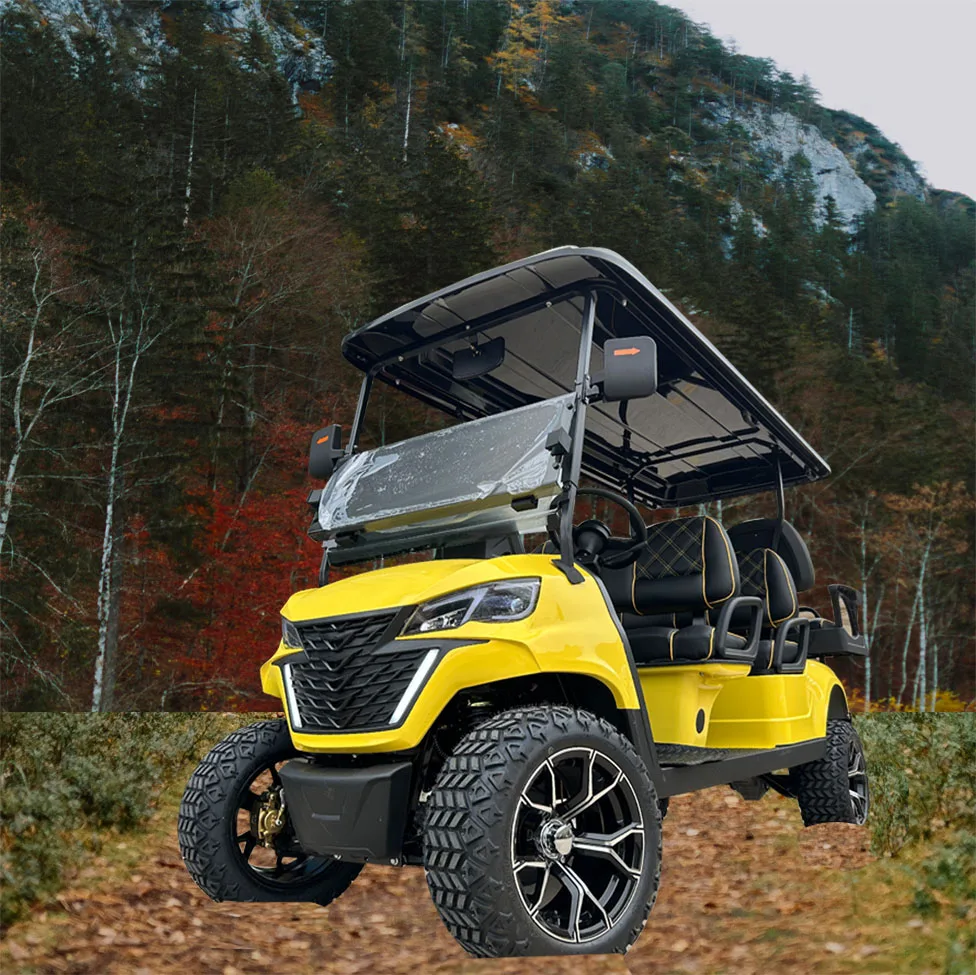 72v Lithium Battery Ac Motor Street Legal Kids Golf Carts Factory Price Hunting Golf Carts