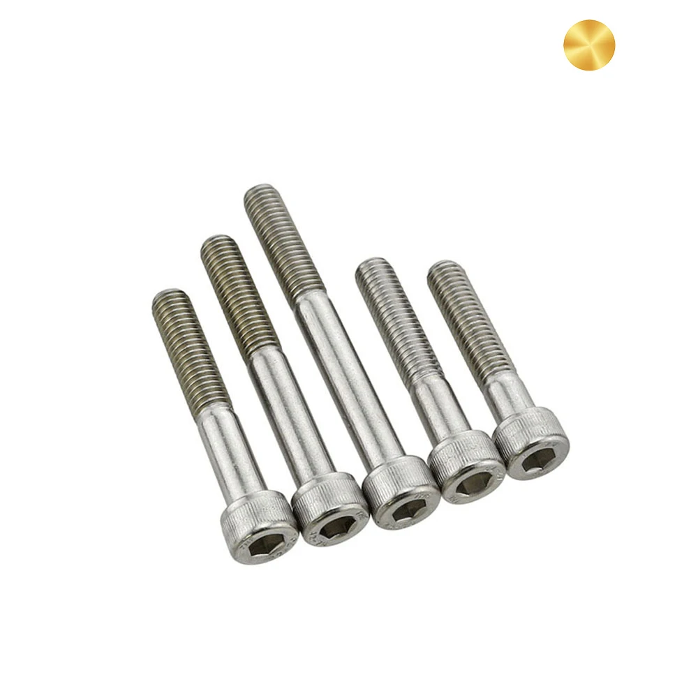 Din 912 M1.2 M1.6 M2 M2.5 M3 stainless steel hex socket head cap screw