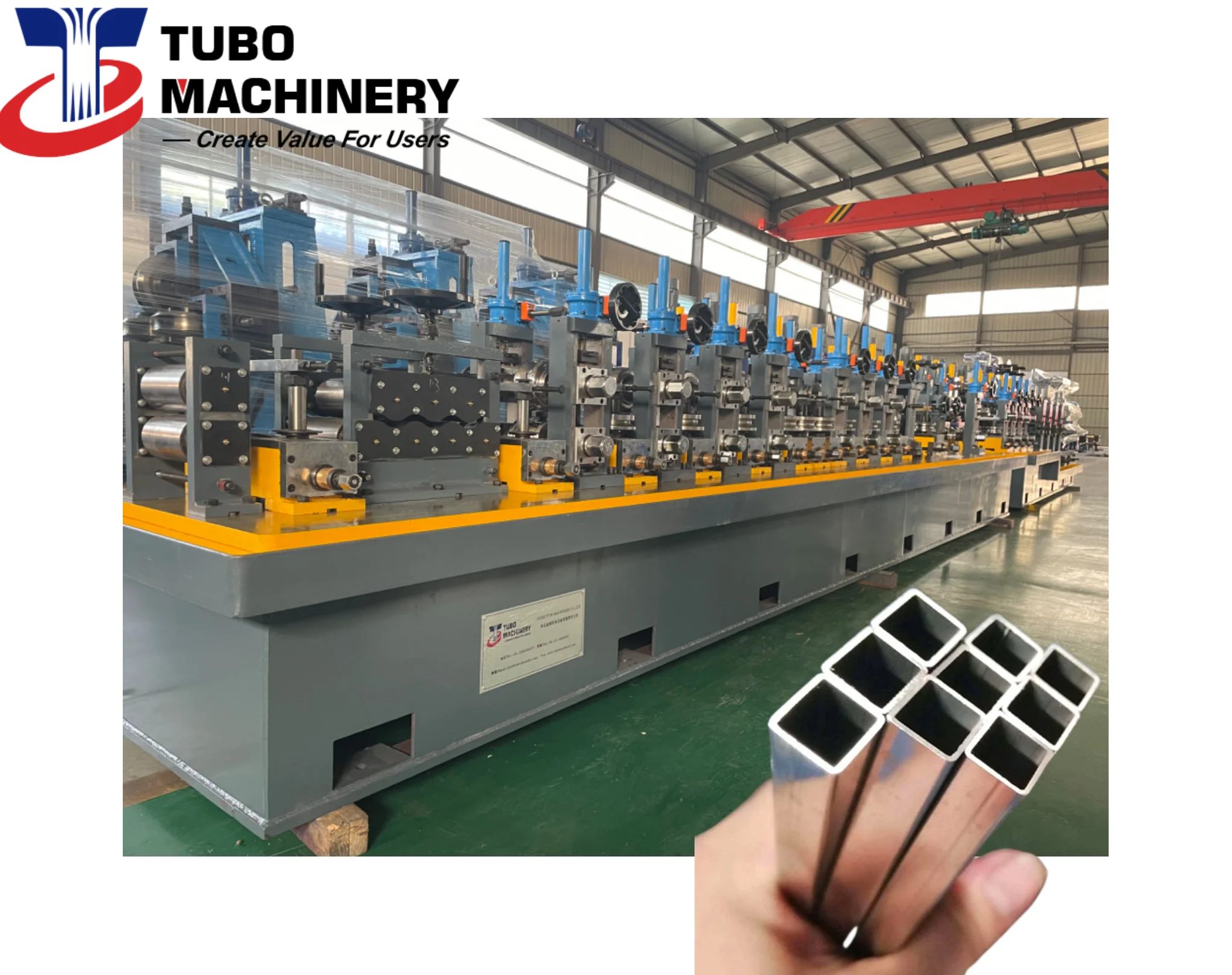 Carbon steel EWR Tube Mill Line/ Galvanized steel Tube mill Line Factory