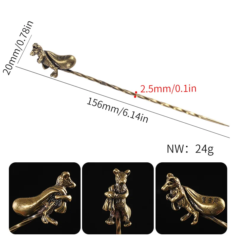 High Quality Multi Shape Gold Cigar Needle Nubber Picks Tool