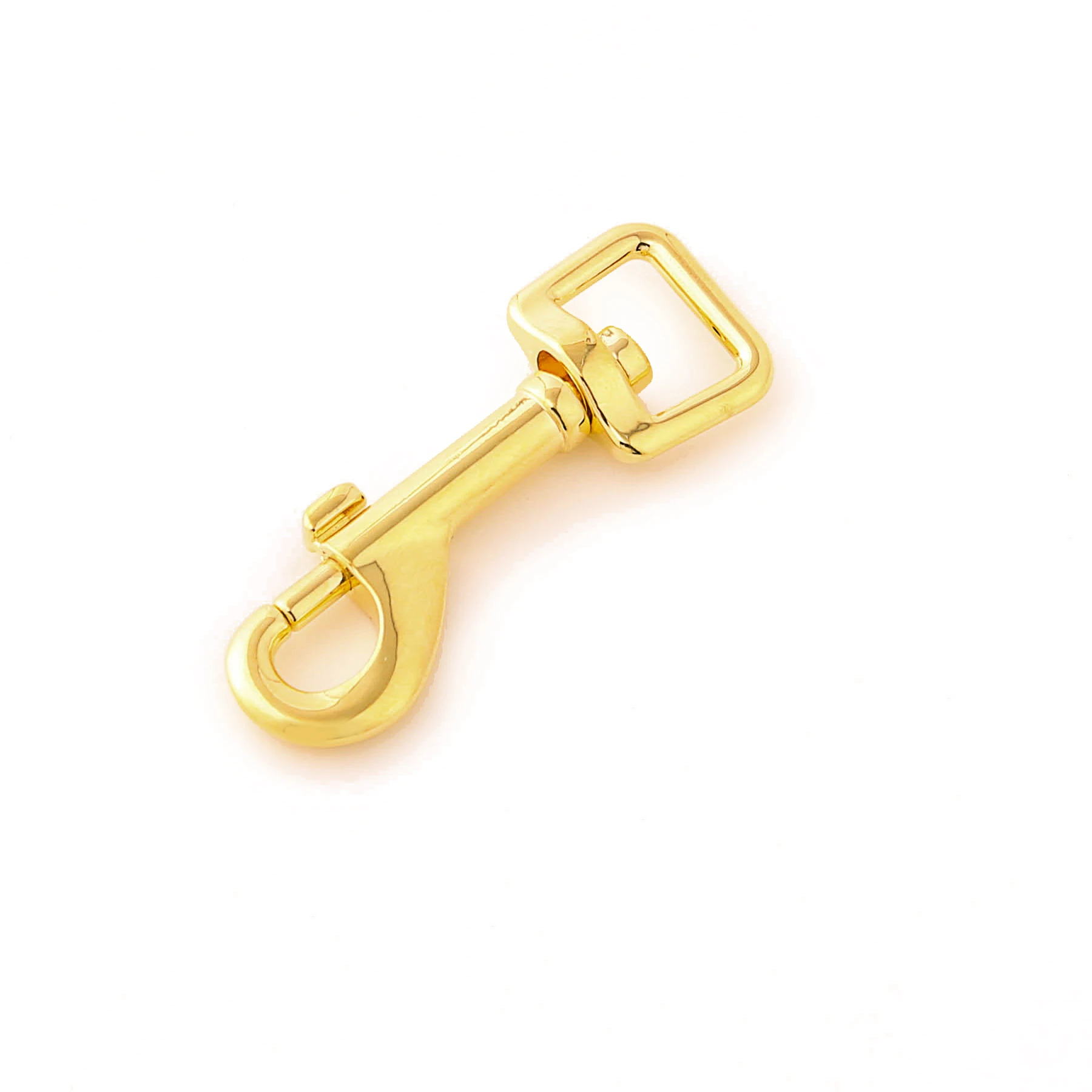 Factory price 16mm zinc alloy dog hook gold snap hook for lady bag