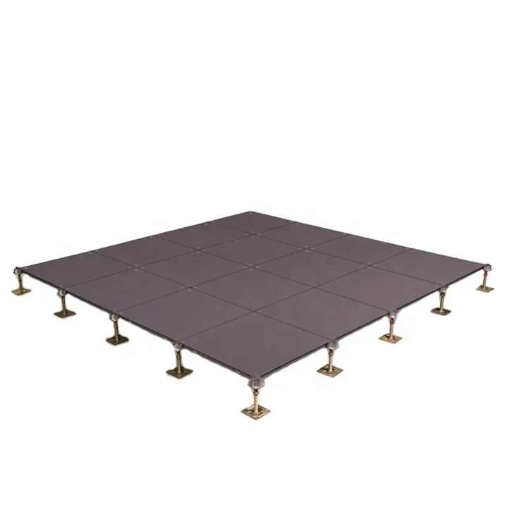600x600mm Hpl / Pvc Finish Computer Room Raised Access Flooring / Adjustable Pedestals