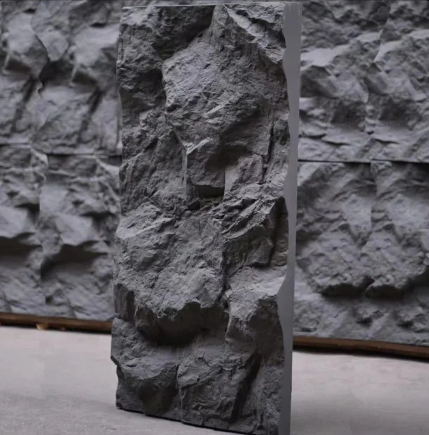 Faux Stone Lightweight Stone Polyurethane Foam PU Stone Skin Fire Retardant Wall Panel Background Wall Board Cladding