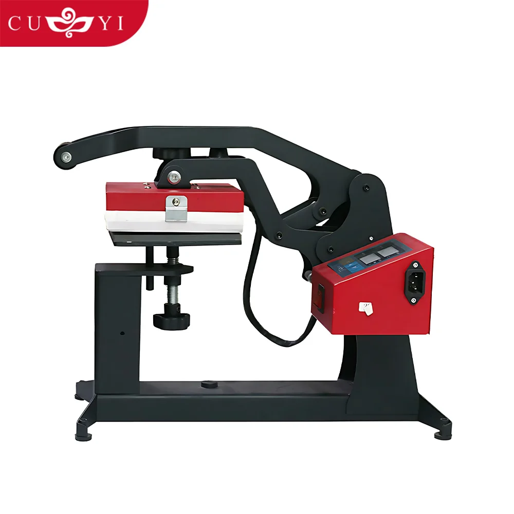 CUYI Label Gen2 15*15 cm Heat Press Machines for Small Size Heat Transfer Sublimation Machine