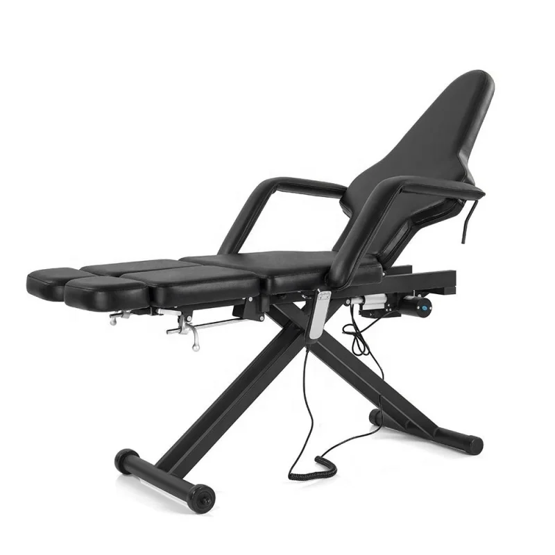 Molong Supply Tattoo Furniture 360 Degree Rotate Electric Beauty Bed Permanent Makeup