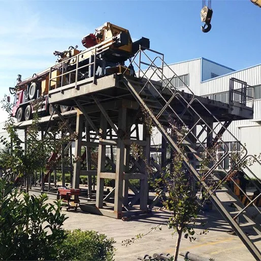 Full Hydraulic 1600m /3200m ground Bore Hole Truck mounted deep Water Well Drilling