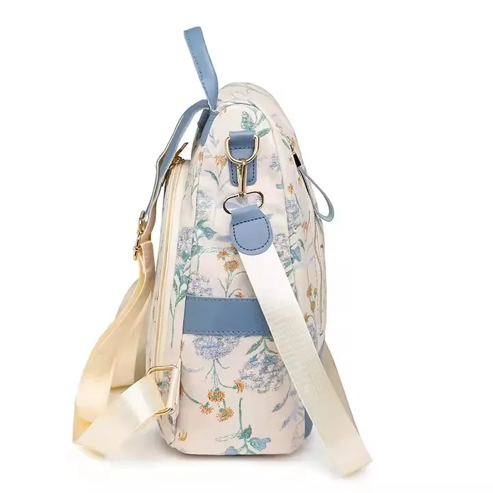 Fashion Custom Eco Friendly Chinese style Ladies Daily Durable Bag Cute School Kids Students Backpack Women Backpack