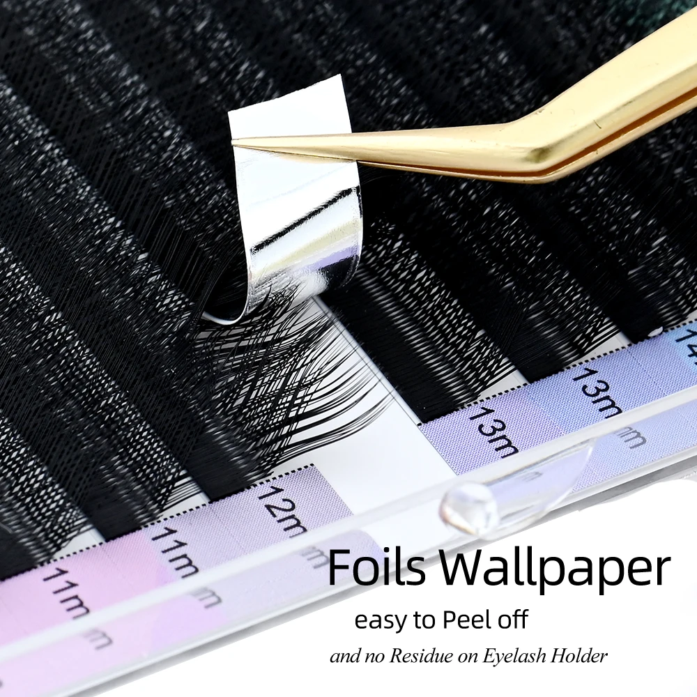 NAGARAKU curl L LU Y shape hand woven premium mink soft light natural eyelashes extension