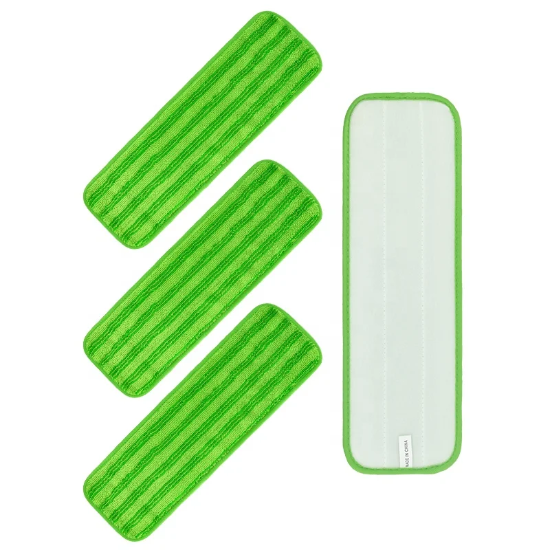 China Multi-color Microfiber Spray Mop Refill Fit for Swiffer Power Mop Commercial Kitchen Cleaning Mop Pad