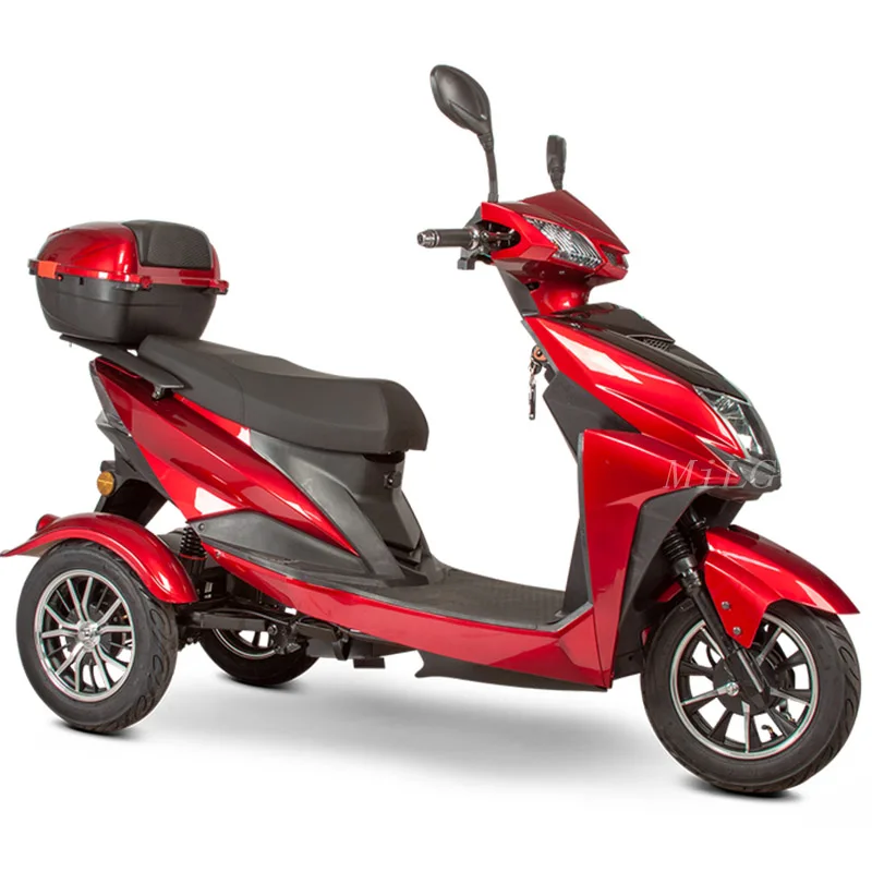 1000w 60v 3wheel Bike Adult Bicycle Electric Tricycle Scooter Steel Moped Adult 2000w Trikes 3 Wheel Motorcycle Open Passenger