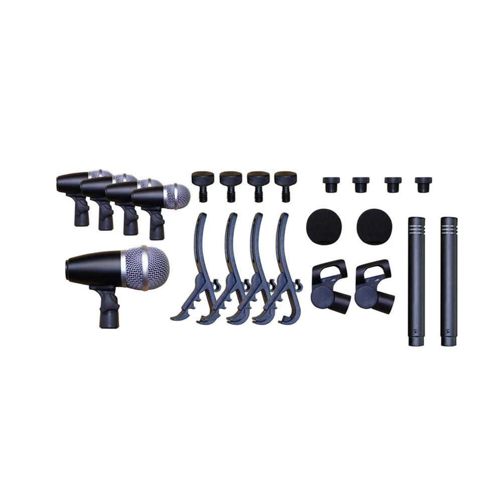 ACEMIC DM-7D барабанный микрофон держатели микрофон с поддерживающей подставкой из ТПУ и пластика маленькая подставка для микрофона для трансляции