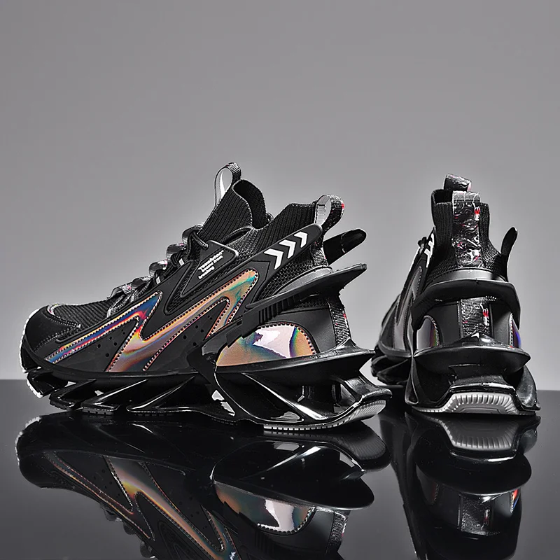 Platform Breathable Male Trendy Luxury Increase Board Youth Sport Running Shoes Custom designer men shoes Men blade Shoes