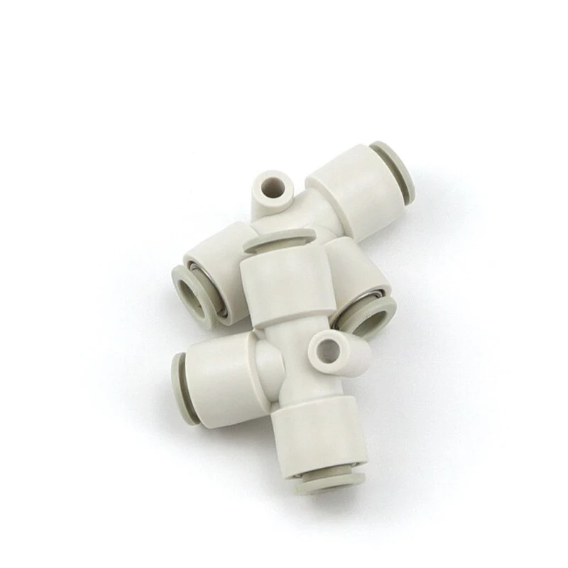 SMC Pneumatic PU Pipe Connector Model T Straight Quick Plug Connector Fittings KB2T/KQ2T Series