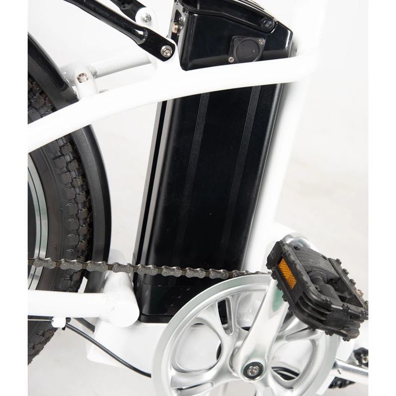 2022 newest fat tire folding e-bike long range electric bicycle folding snow electric bike  fat tyre folding electric bike