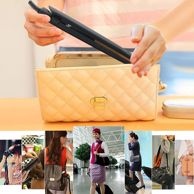 Professional Custom Plastic Chapinha De Cabelo MINI Hair Straightener, Hot Selling Ceramic Custom Flat Irons