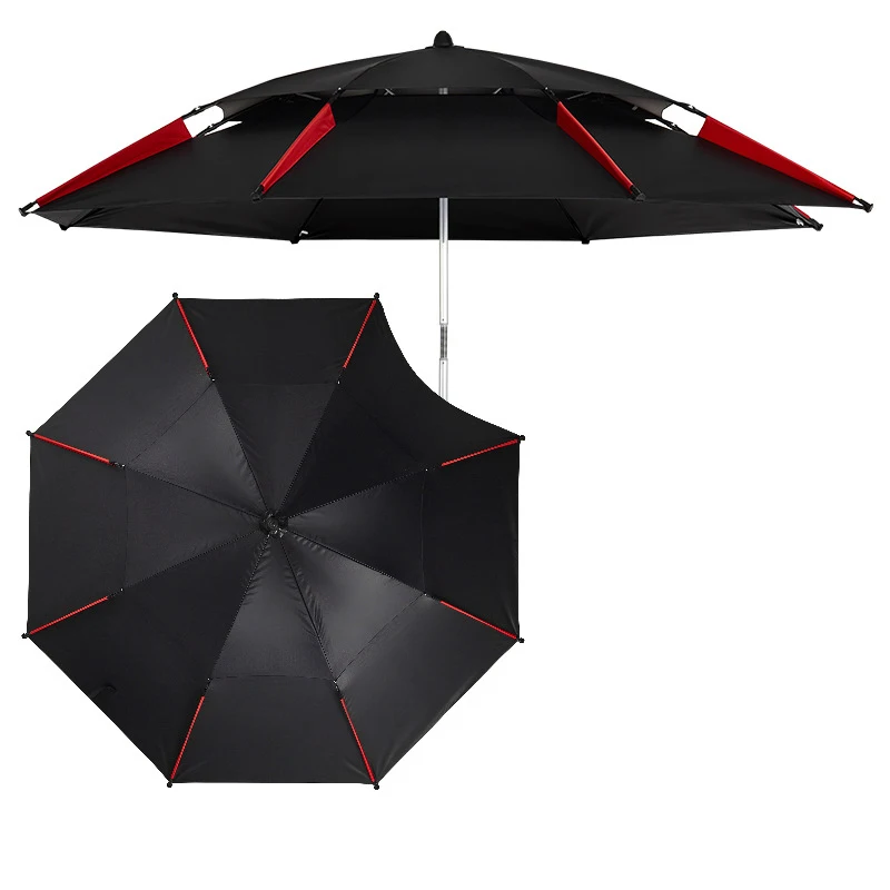 Printed camping Umbrella Hot Selling Fishing Fiberglass Beach Umbrellas Fishing Umbrella