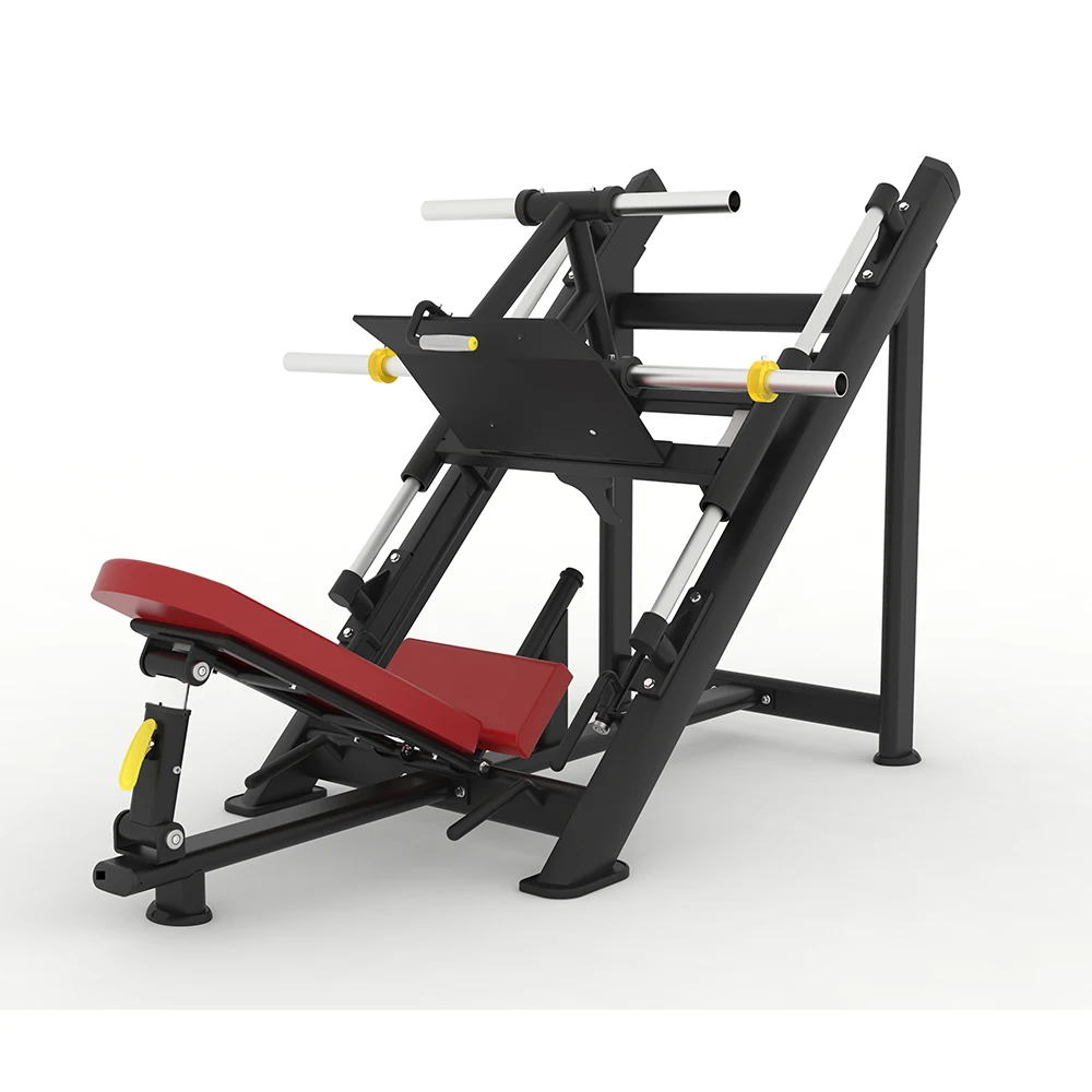 Gym equipment commercial incline squat machine leg press hack squat machine