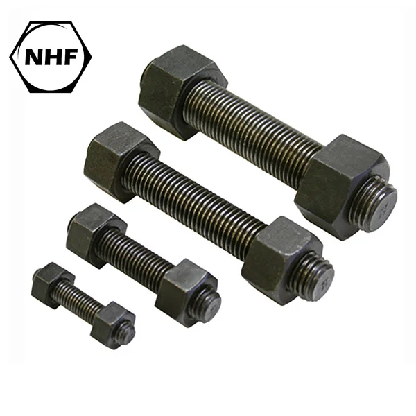 High Quality ASTM A193-B7 B7m L7 L7m B16 B8 B8m  All Thread Studs Bolts Rods and Nut