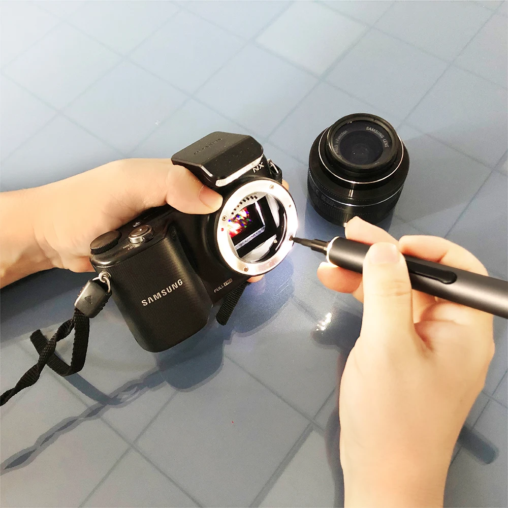 Rechargable cordless flat head mini electric screwdriver with multiple magnetic bit electronic screwdriver