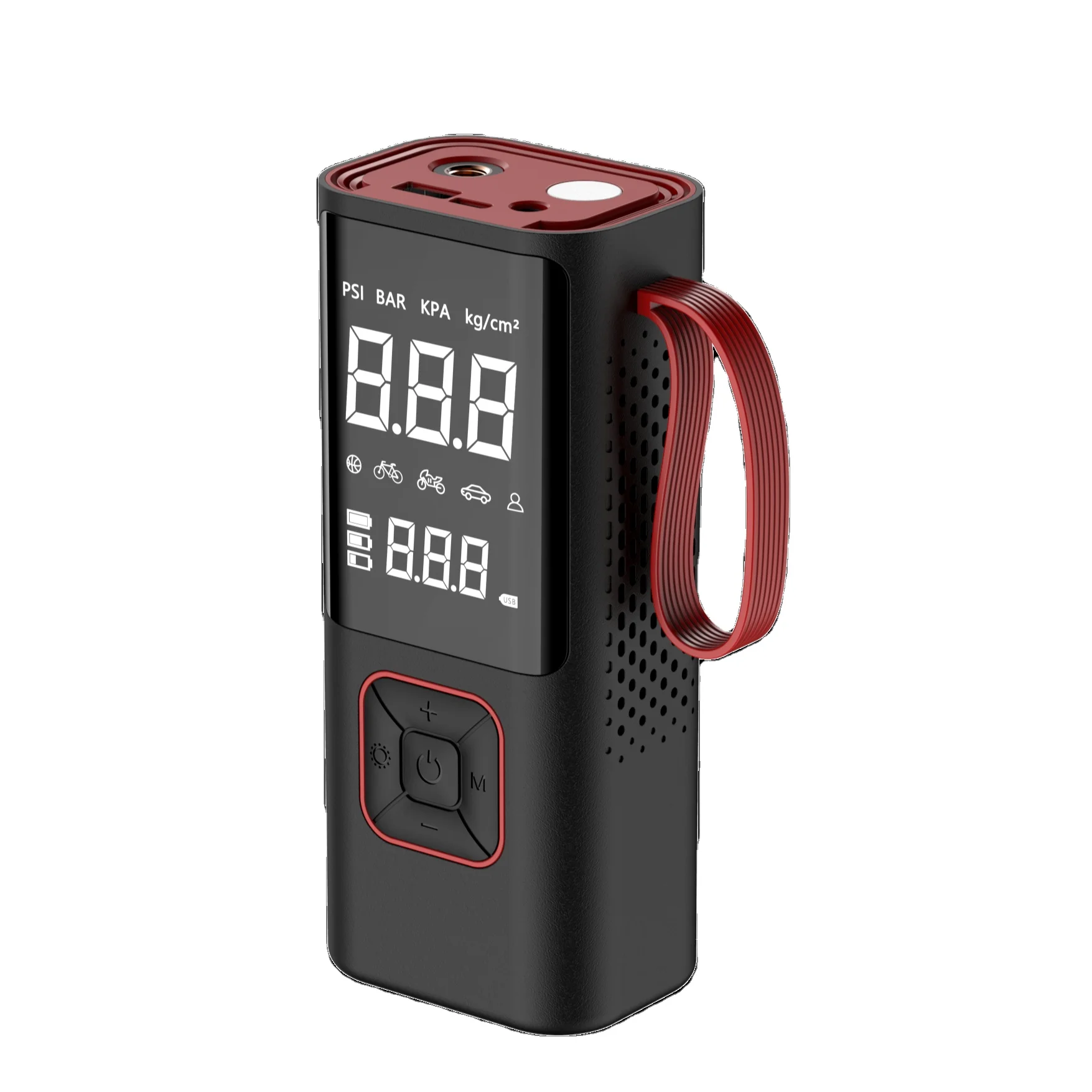 HF6988 newly mini portable compressors 12v multiple applications wireless car inflation HandHeld Air Compressor