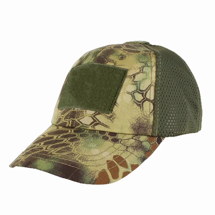 Custom Fishing Water Camo Trucker cap Blank Military Hunter Hat