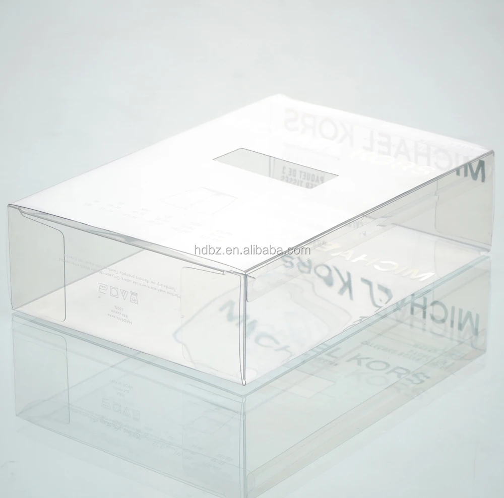 Customized Print Plastic Transparent Box PVC Underwear