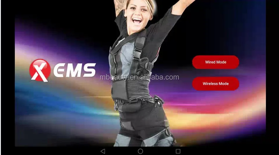 ems training operation fitness suit weight loss muscular xbody ems training suit xbody ems fitness machine