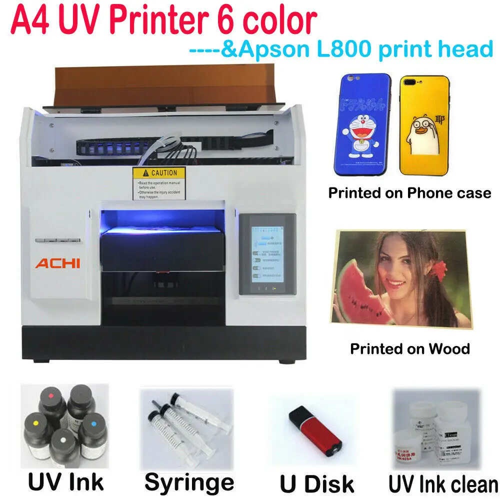 Digital Mug Printing Machine a4 Uv Printer for phone case printing