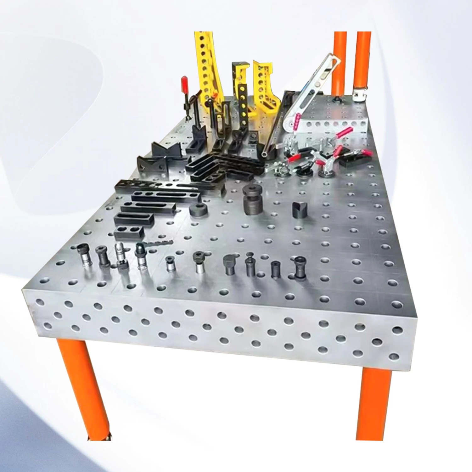 Professional Welding Manufactured Supply Multifunctional Welding Desk 3d Tab And Slot Welding Table On Wheels