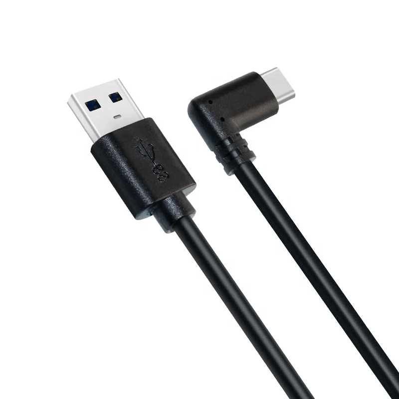 10ft 3M PVC Material USB Type-C to Type A USB A-C USB3.2  Gen1 for Quest Cable VR Headset 22AWG 5Gbps Data 60W Cables Print Logo