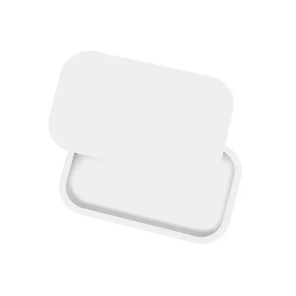 Wholesale 27*16CM Metal Rolling Tray With Lid Single Color Customized Logo Tobacco Smoking Accessories Tray