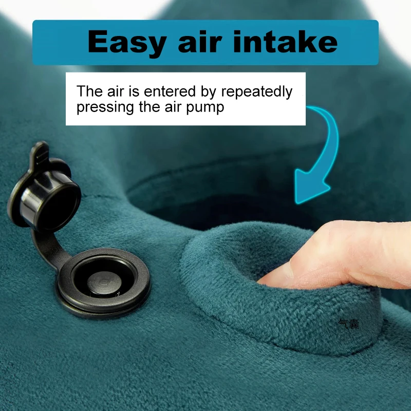 Inflatable U-shaped travel pillow portable neck protection pillow travel inflatable health Neck Pillow