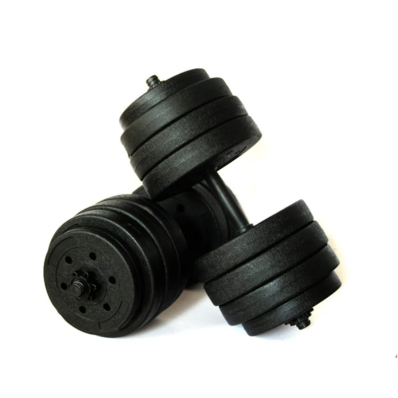 Factory Cheap Price Vinyl adjustable Cement Dumbbell