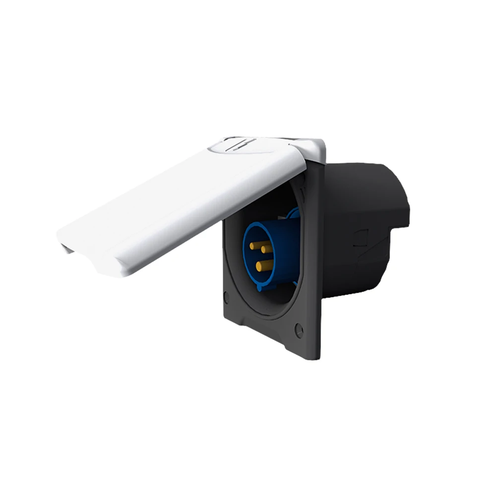 Караван RV кемпер, прицеп к атмосферным воздействиям 16Amp 3 штыря сайта Мощность Входной разъем