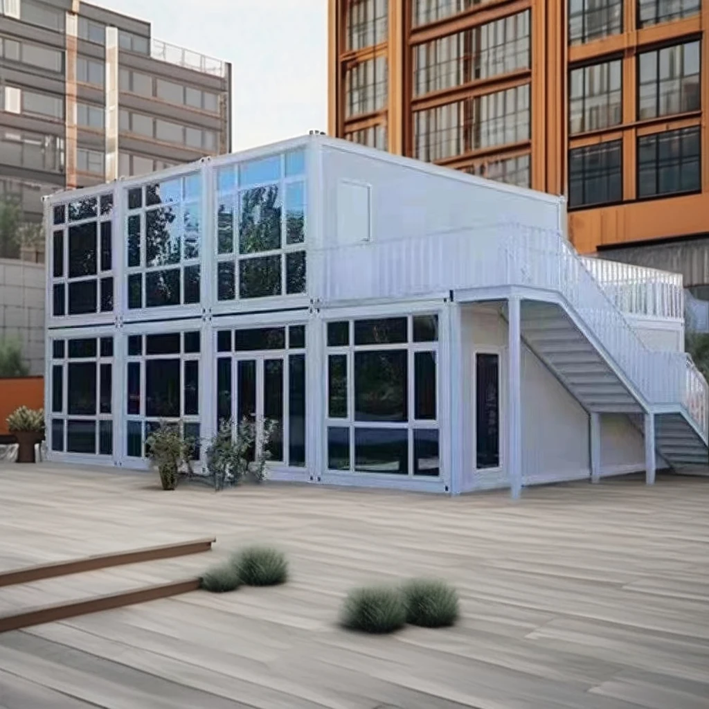 Office Container House Warranty Flat Pack Steel Fast Assembly Insulated Modern Customized Mall Small Home 3 Years Small Room