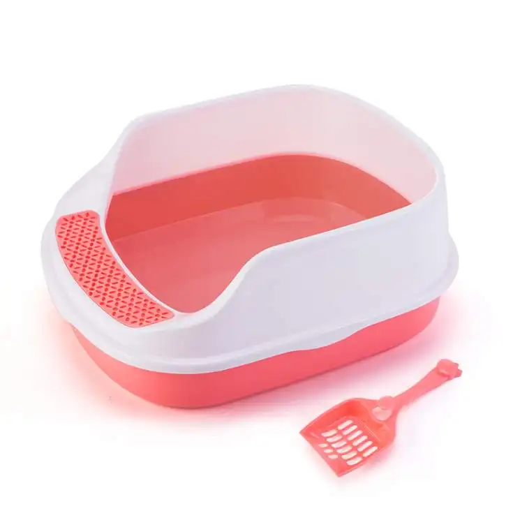 
Wholesale Partial Closed Pet Manufacturer Eco Friendly Cat Litter Box Fast Delivery 
