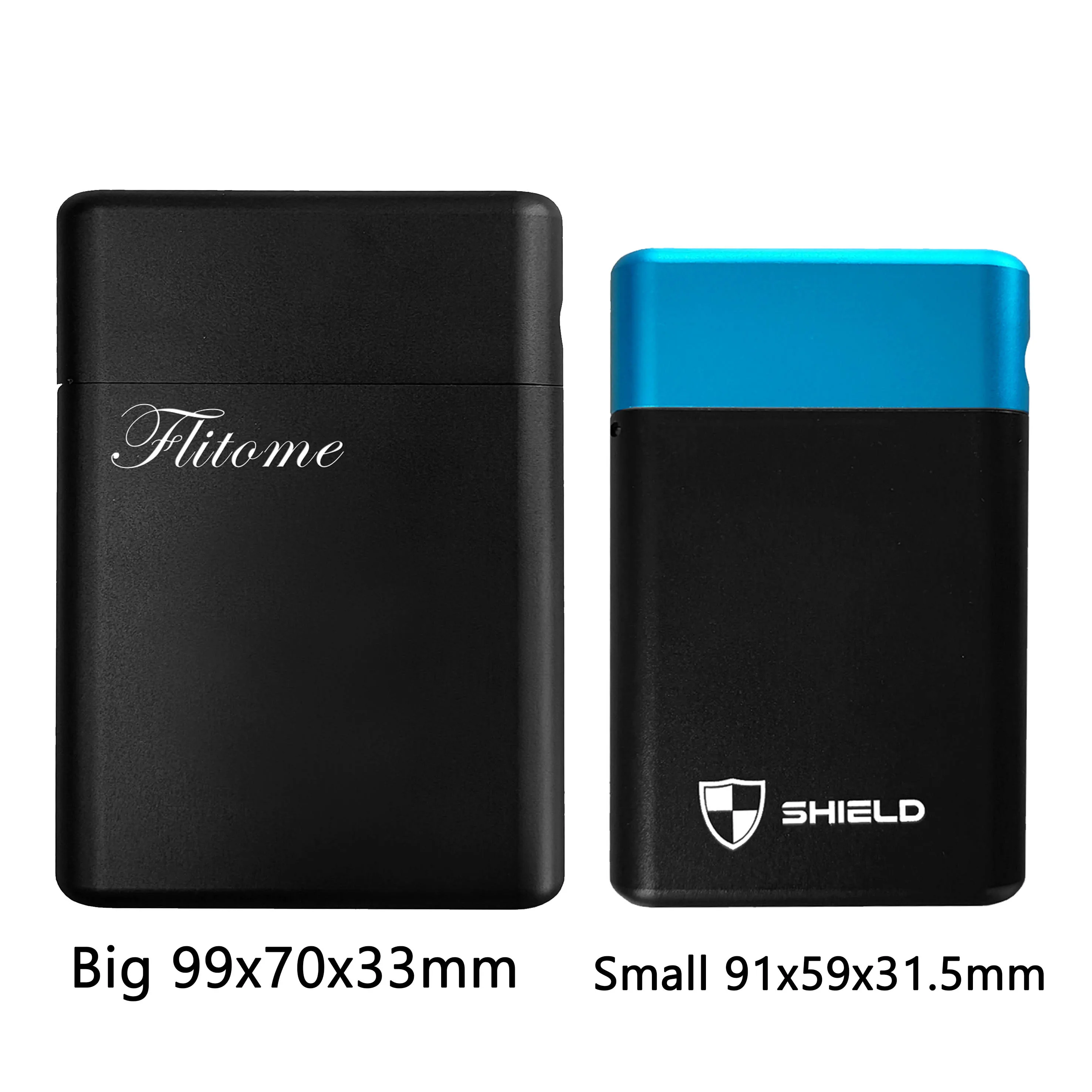 Inventory stock Big size Faraday case RFID block aluminum Key Signal Block keyfob cage