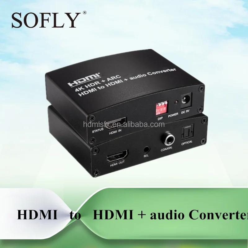 HDMI2.0a к HDMI + аудио конвертер функции Arc