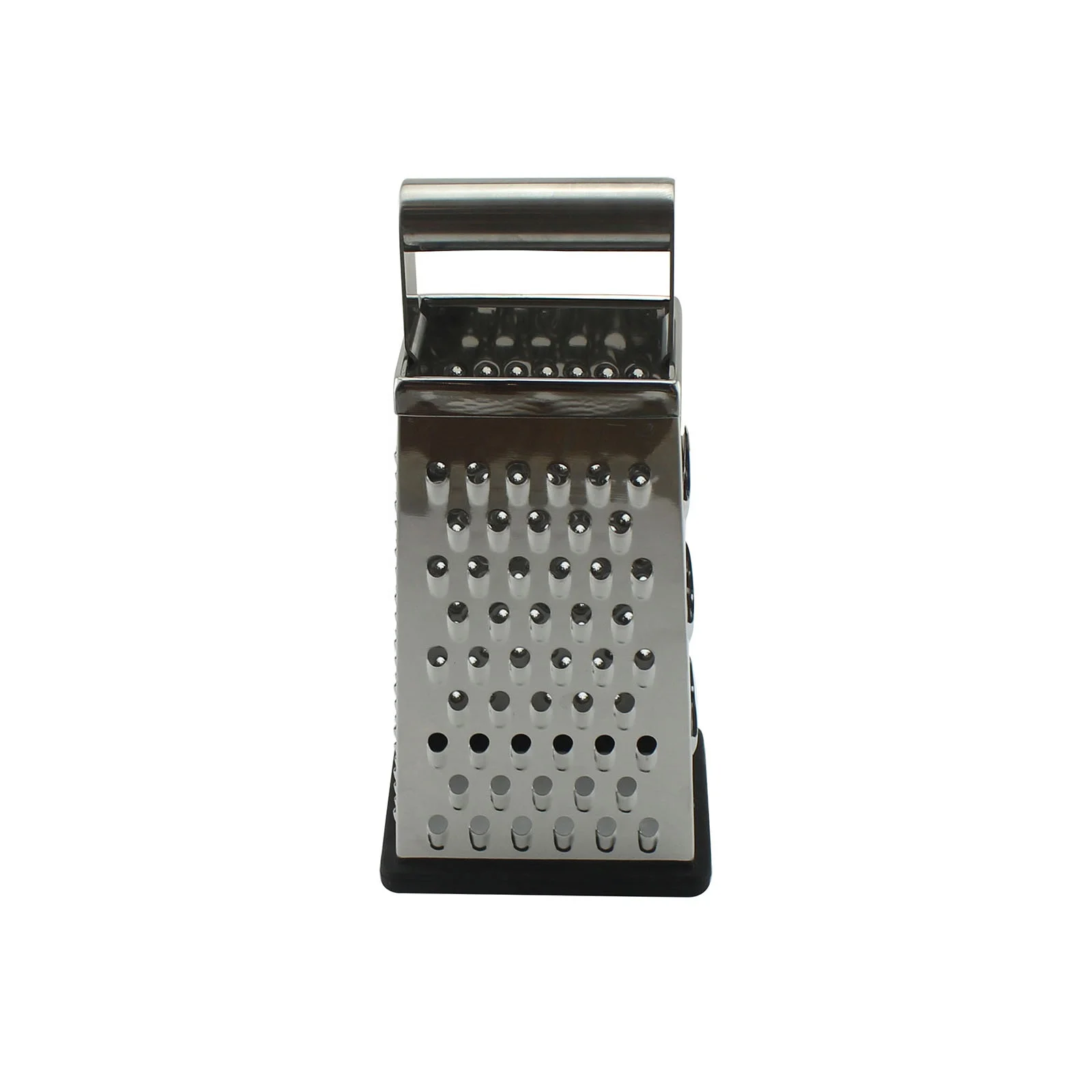 
Stainless Steel 4 Sides Box Grater with Handle for Cheese Vegetables Ginger Handheld Food Shredder Zester 