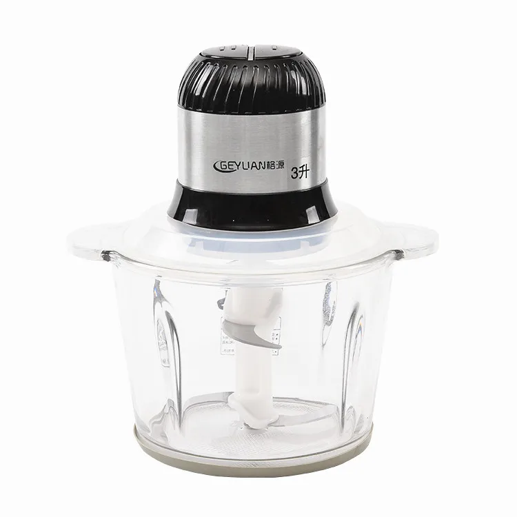 Geming Wholesale Customized household good quality 3L small portable electric meat grinder