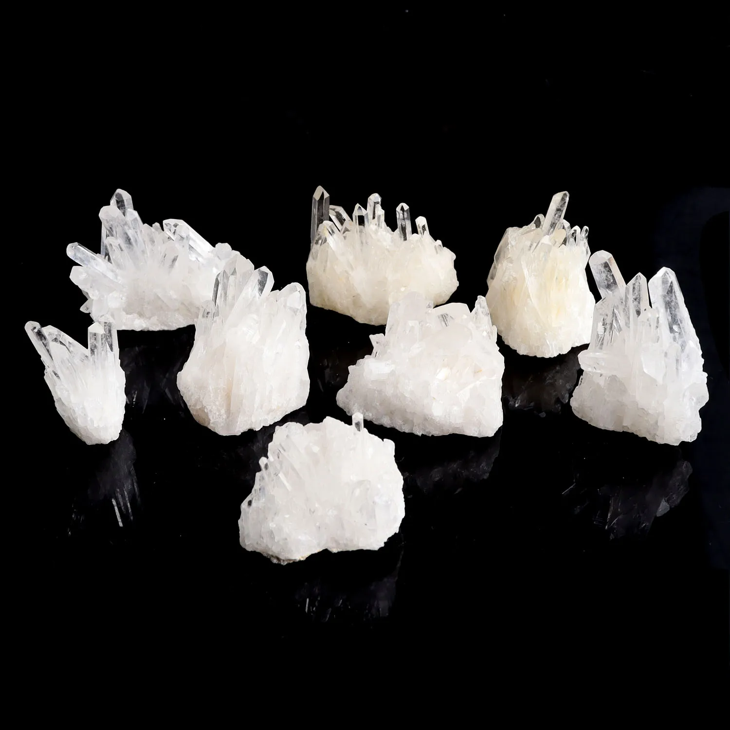 Натуральный прозрачный кварц, белый кристалл, кластер, палочка, камень, кварцевый орнамент, домашний декор, восстанавливающий камень рейки