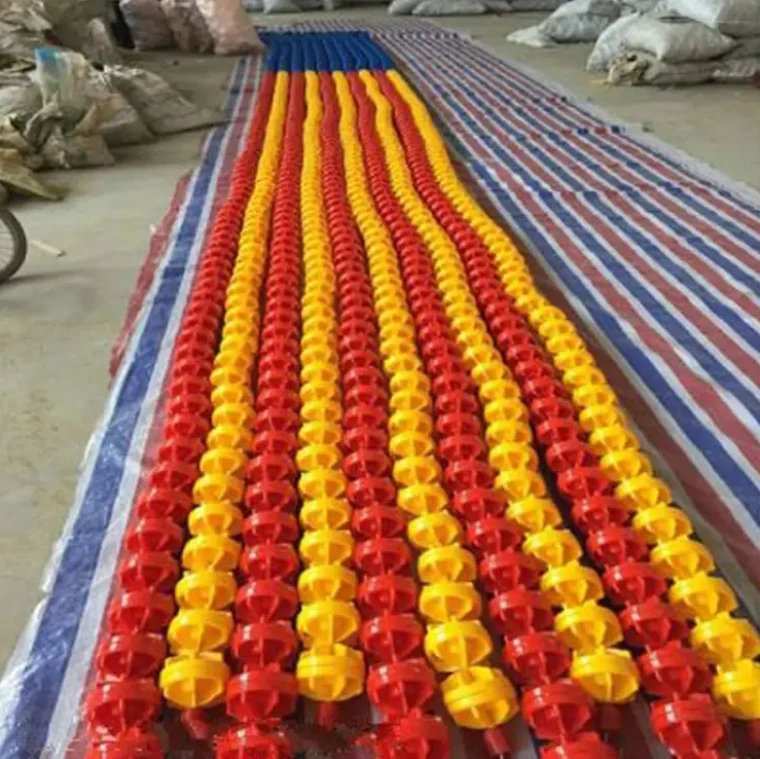 Factory Price 11/15cm Diameter Pool Lane Rope Divider Swimming Pool Equipment Windmill Shape Pool Lane Line