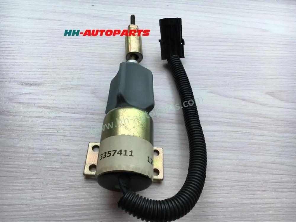  Соленоид останова двигателя 12 В 3357411 запасные части хорошего качества для стопорного соленоида Cummins