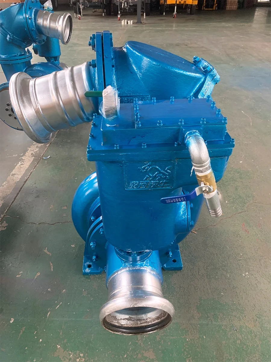 Easy to operate and intelligent diesel engine municipal engineering pump