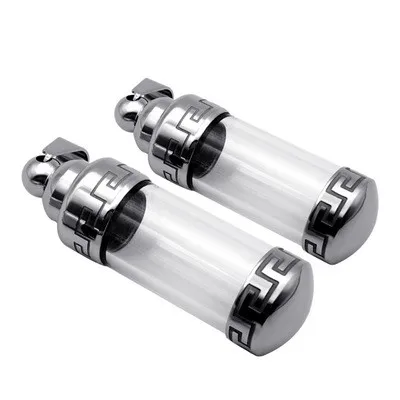 Hot Sale Silver Plated Stainless Steel Human Pet Bronze Urn Necklaces Pendants Souvenir Can Open Clear Perfume Bottle Charms